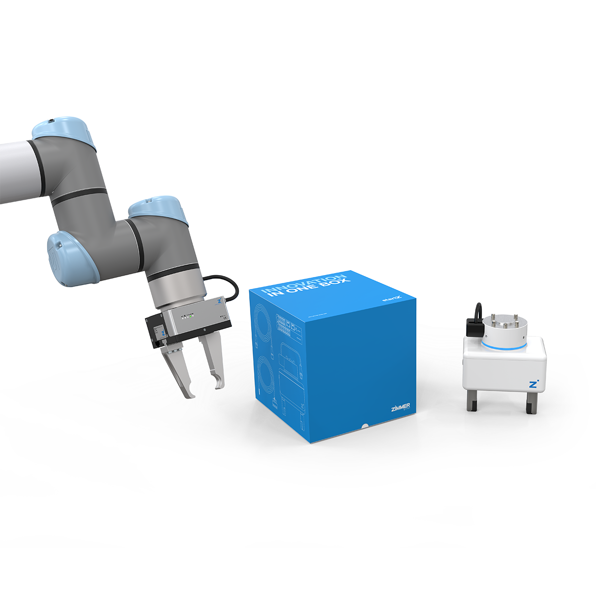 Roboter-Starter-Box zur einfachen Greiferintegration