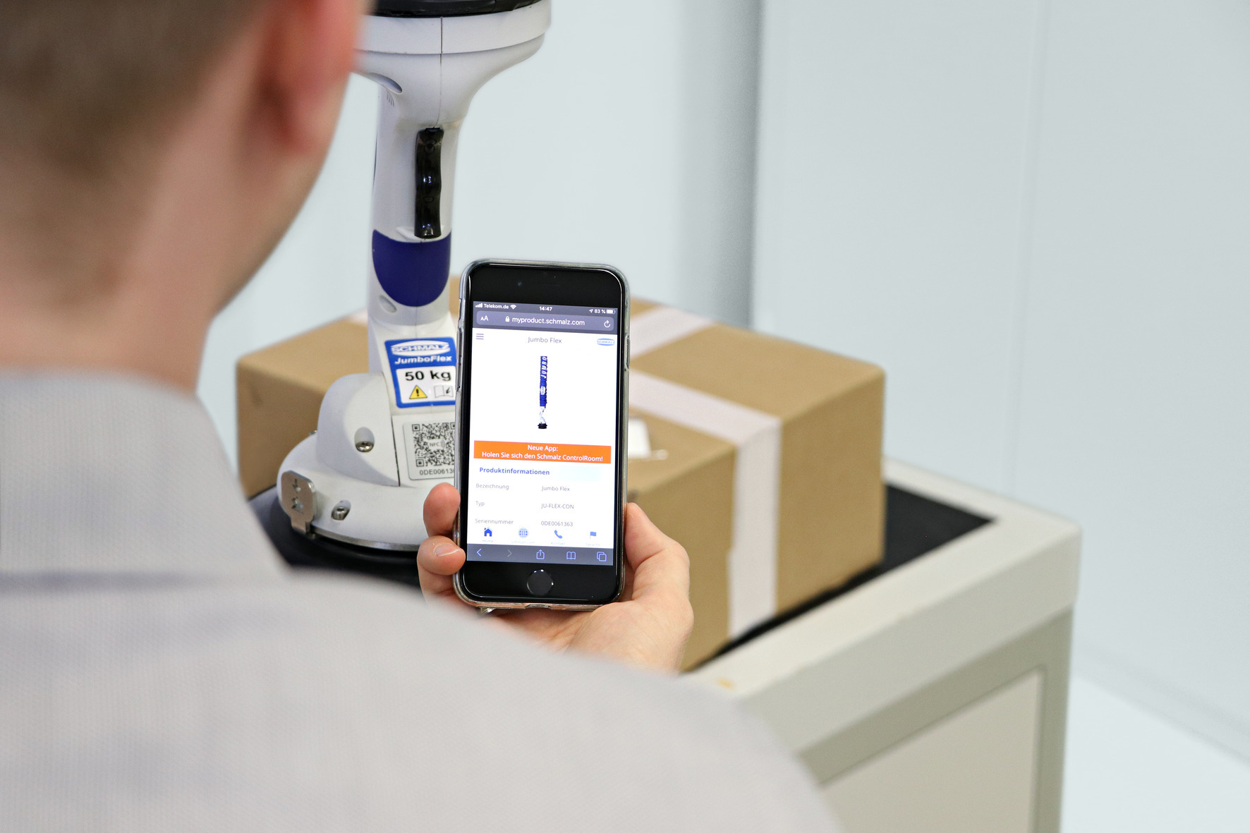 Service übers Smartphone
