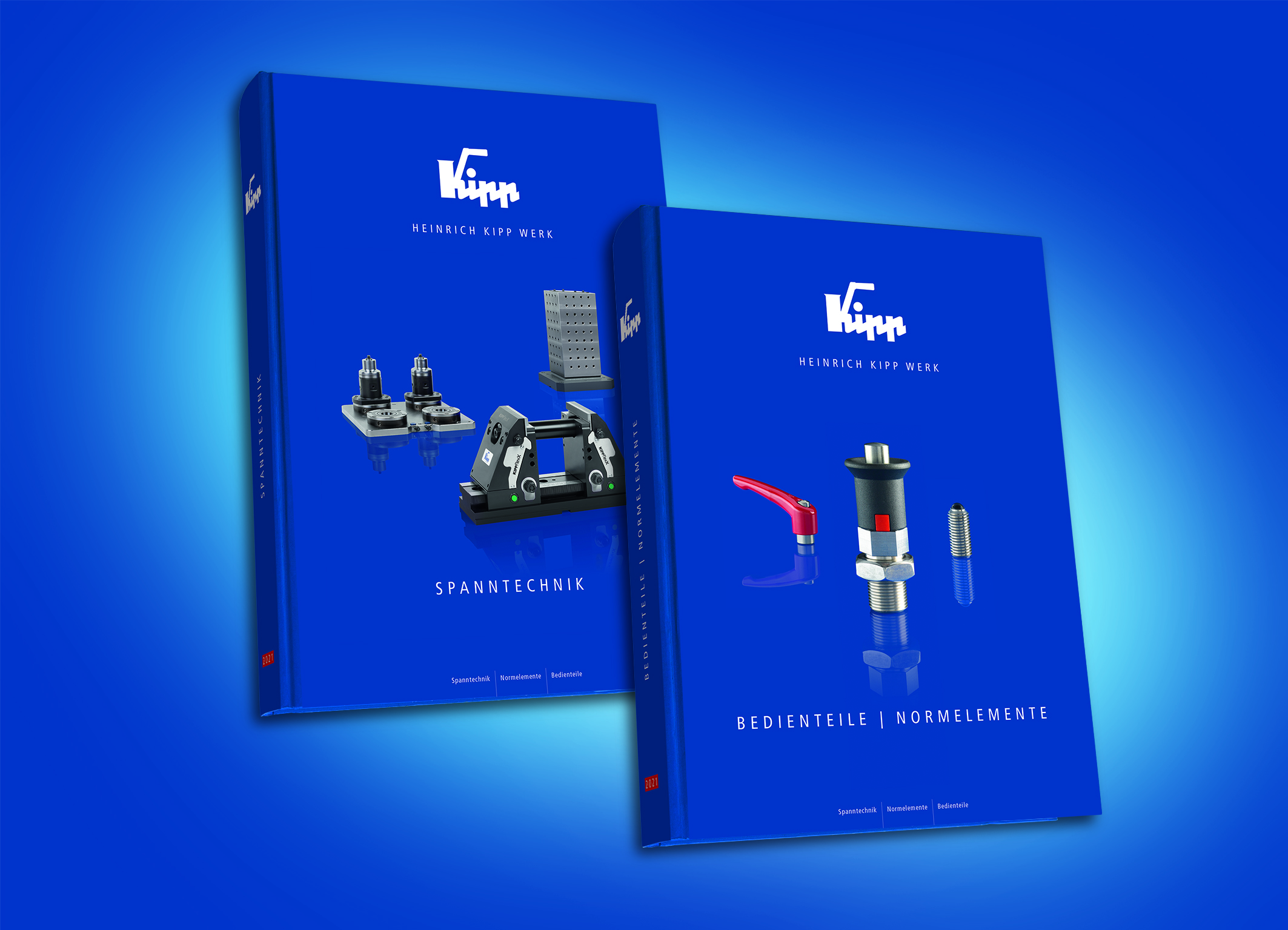 Aktuelle Kataloge: Spanntechnik und Bedienteile l Normelemente