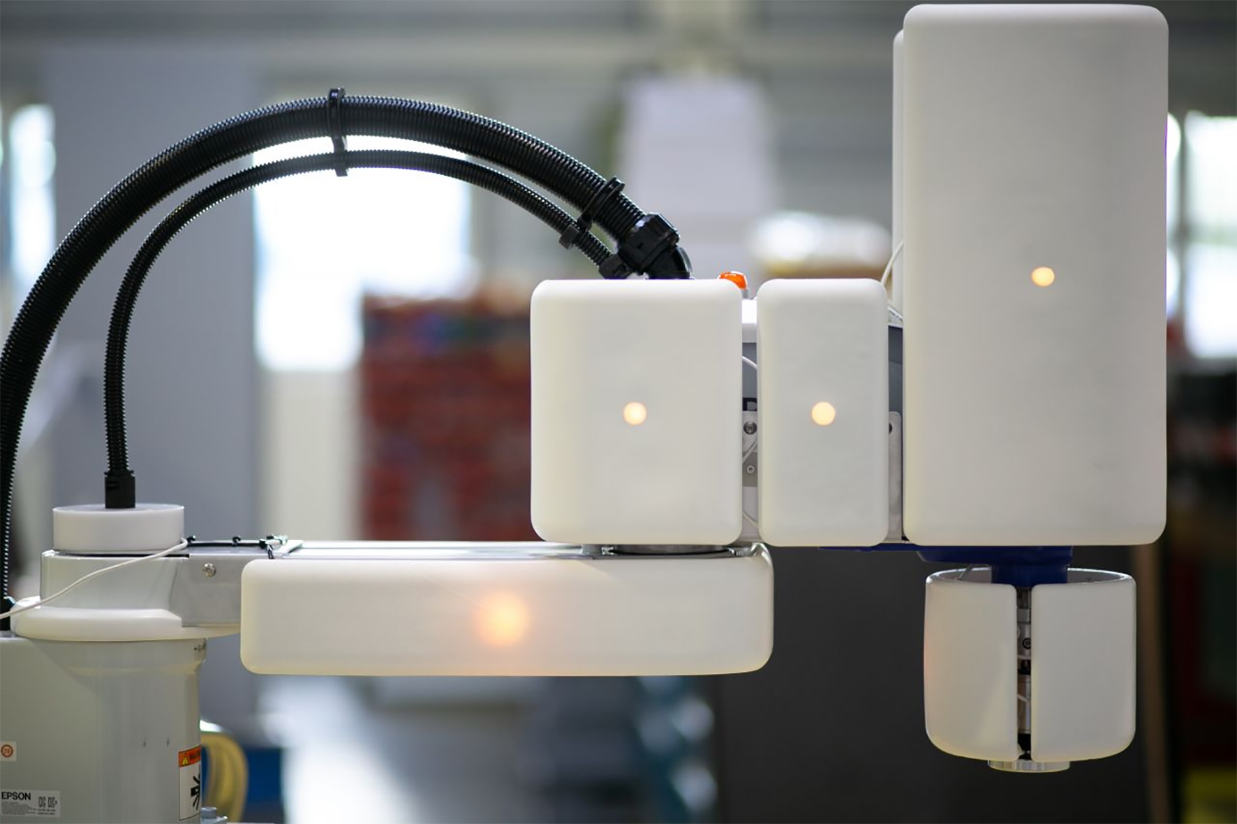 Schutzhülle für Mensch-Roboter-Kooperationen