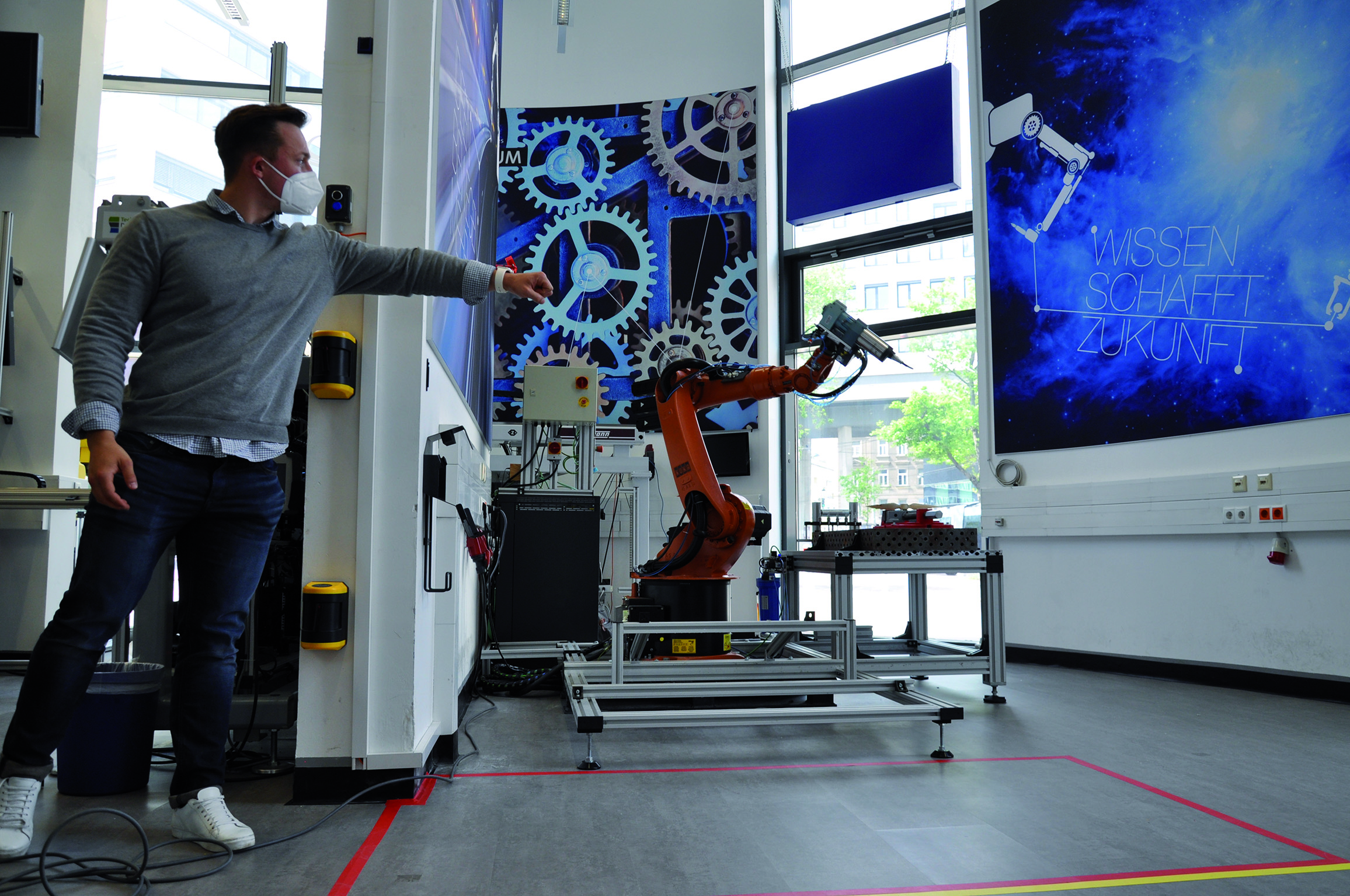 Time of Flight-3D-Kameras für sichere Mensch-Roboter-Kollaborationen