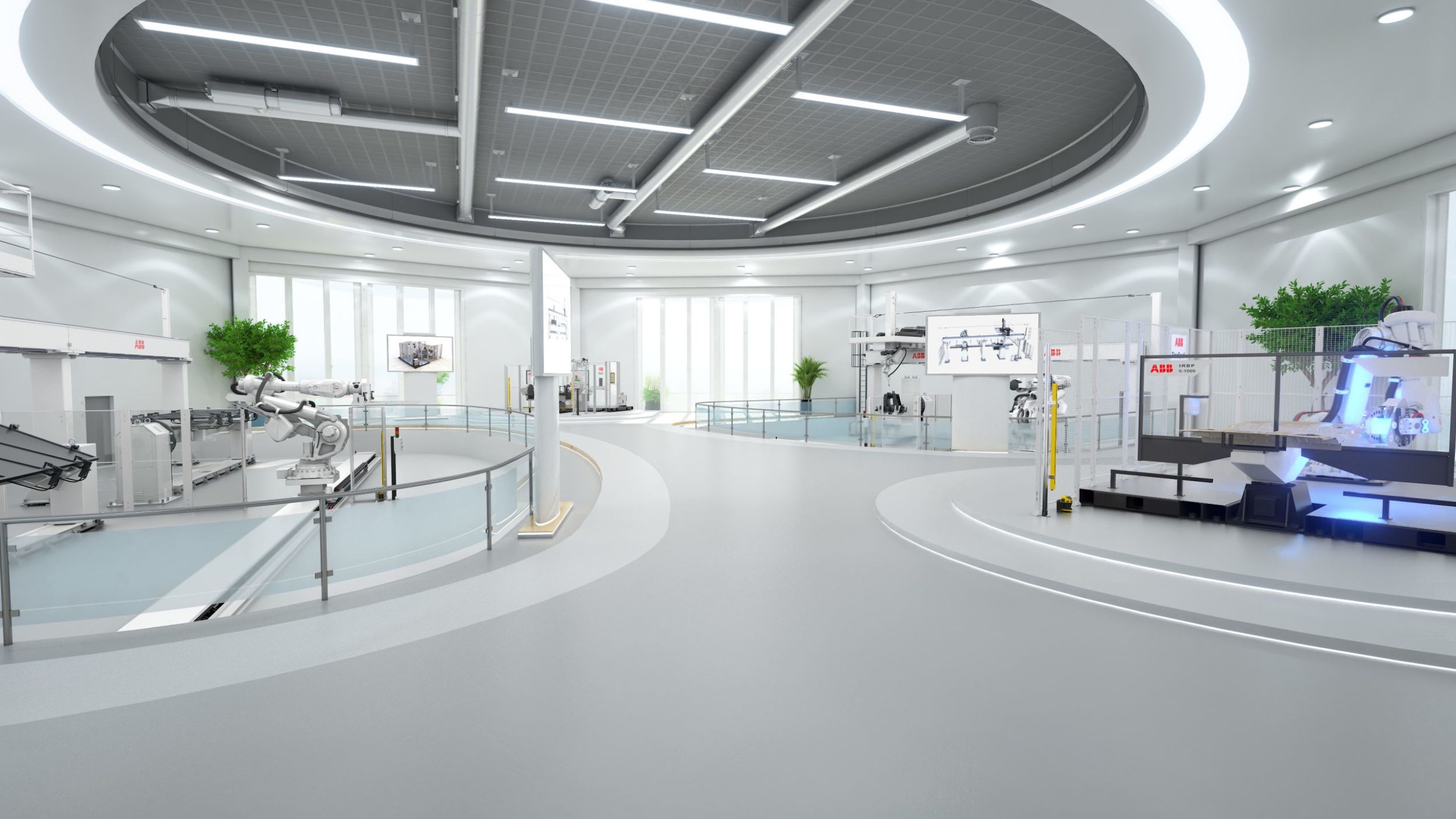 Robotik und Fertigungsautomation im virtuellen Showroom