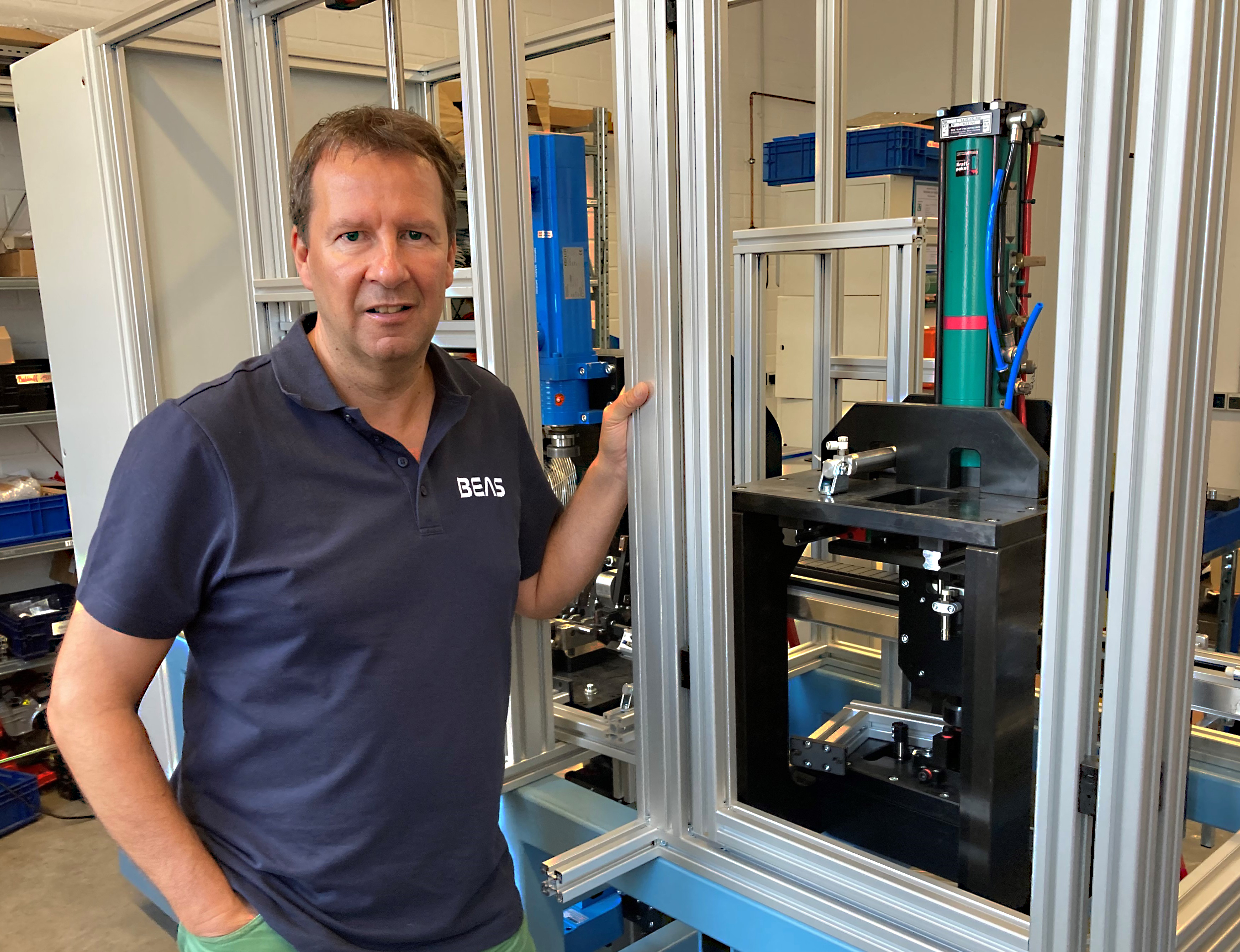 Holger Fischer, Head of Business Development von Beas Technology: "Wir haben aus dem indischen Werk die R&uuml;ckmeldung erhalten, dass unser System mit den Sensoren selbst unter rauen Einsatzbedingungen einwandfrei funktioniert."