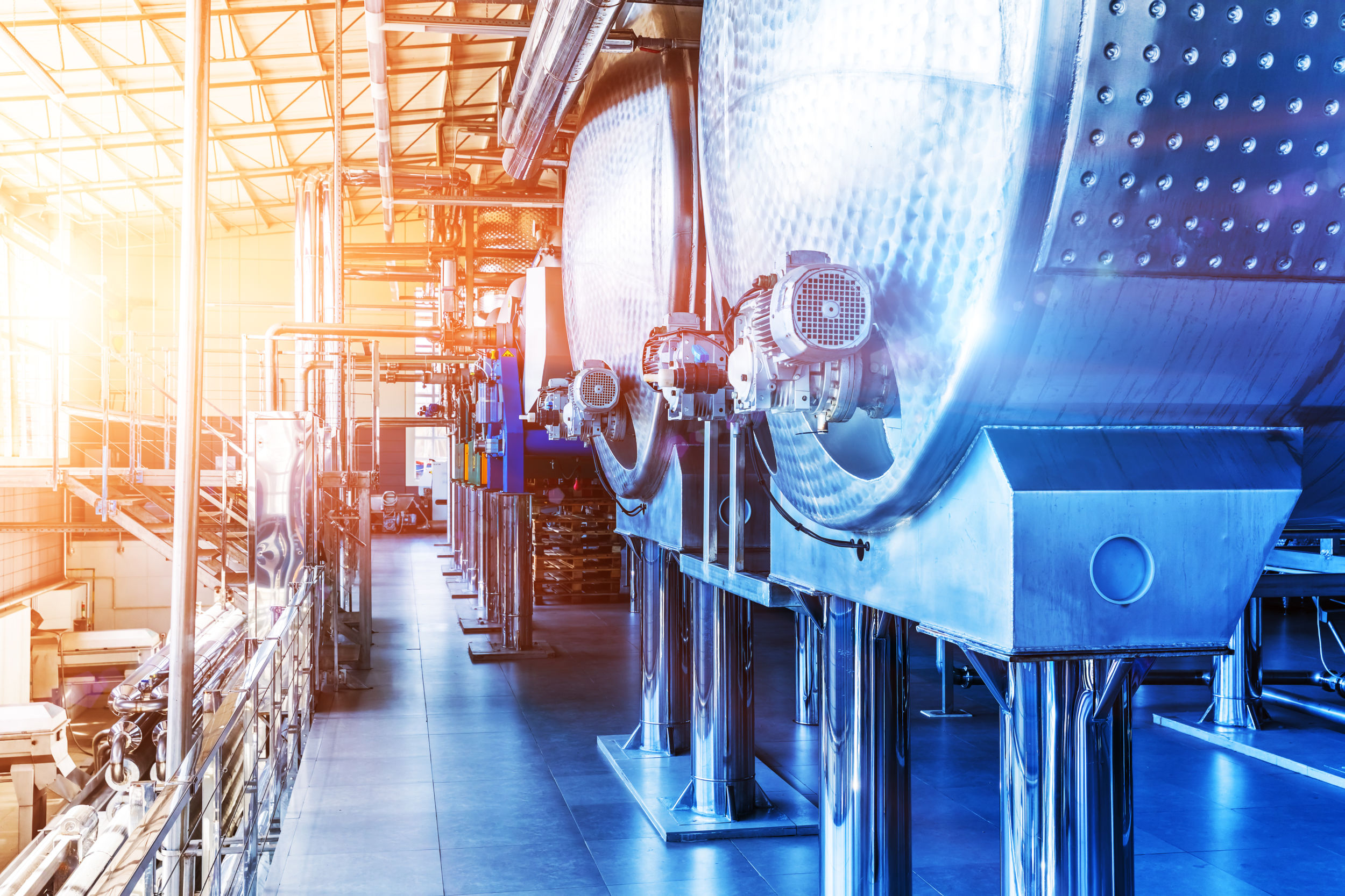 Chemical manufacturing industrial equipment