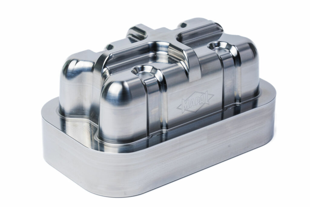 Gemeinam von Mapal und R&ouml;ders realisiertes Musterbauteil 