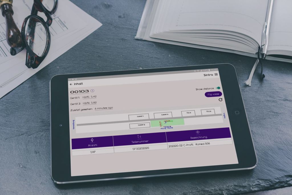 Sintra - benutzerfreundliche Indoor Lokalisierung per App