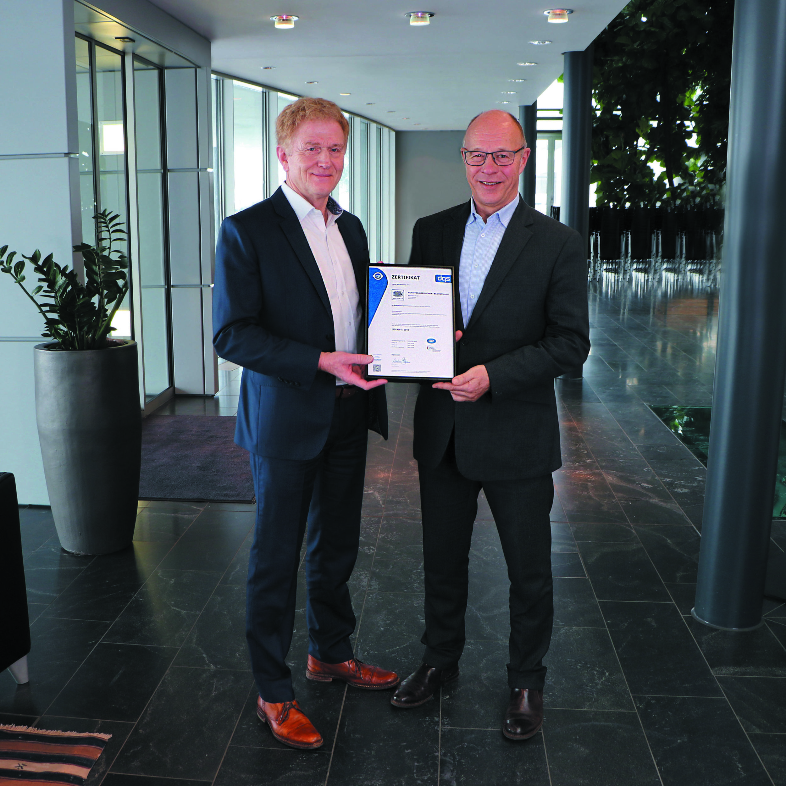 Zertifizierung – Qualität in allen Prozessen