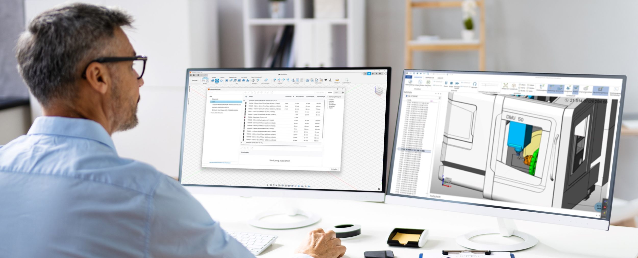 Werkzeugverwaltung als Add-in vollständig im CAM-System integriert
