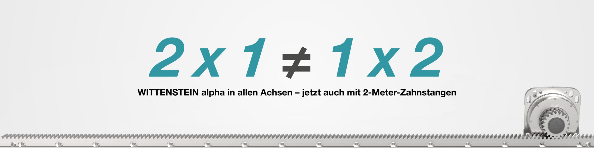 2-Meter-Zahnstangen für zahlreiche Anwendungen