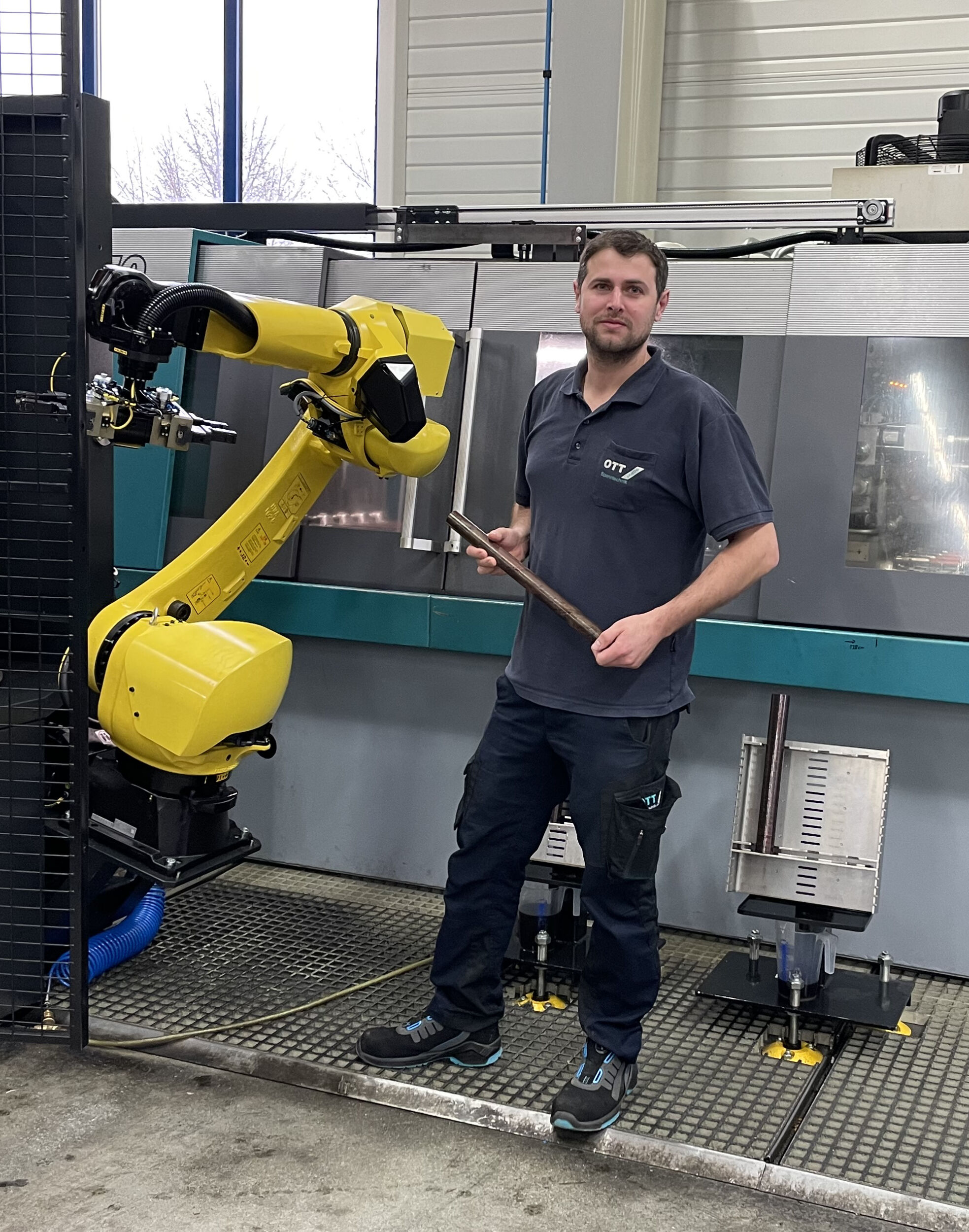 "Während des Projektes hat mich vor allem das sehr lösungsorientierte Denken und Handeln des Halter-Technikers begeistert", weiß Florian Hartmann zu schätzen.