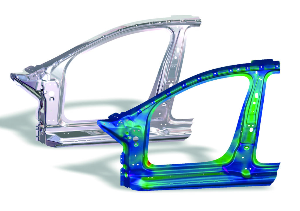 Die Fischer Group verifiziert die Machbarkeit physischer Systeme unter anderem mit der Software AutoForm-FormingSolver samt AutoForm-Thermo Plug-In.