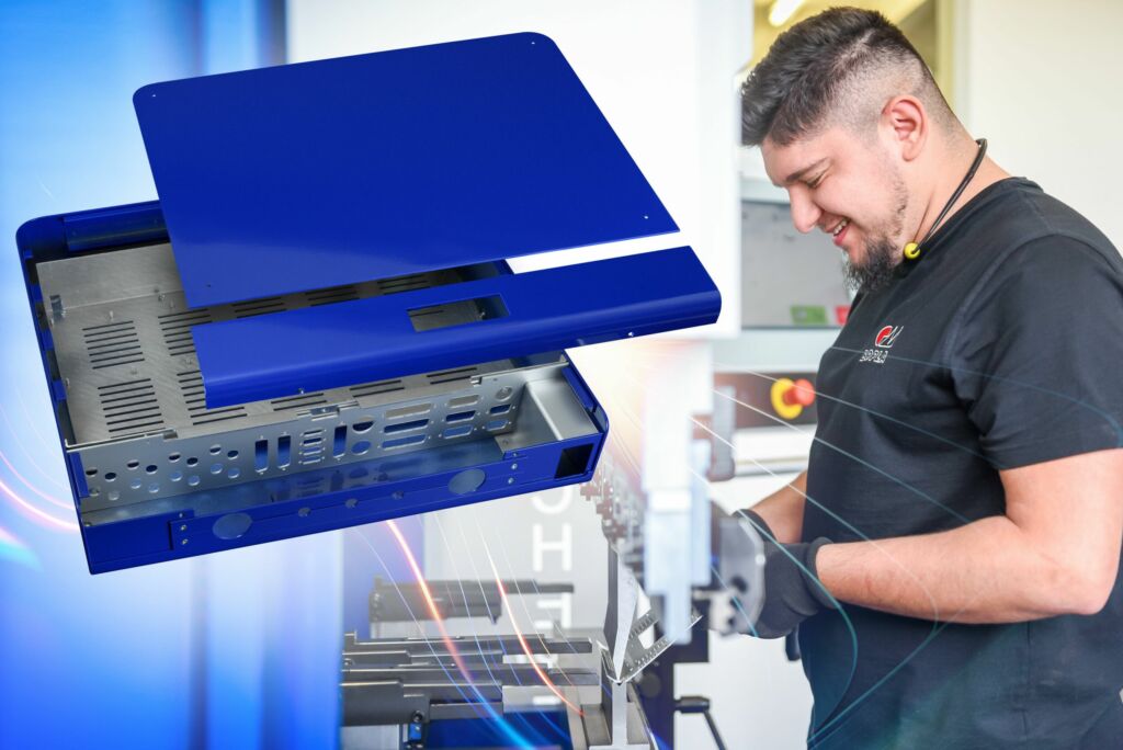 Sp&uuml;rbar steigende Nachfrage bei BOPLA: Blechbiegetechnologie wird immer wichtiger f&uuml;r kundenindividuelle Geh&auml;use.