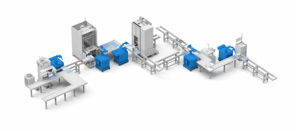 Flexible Roboterzellen wie ZiMo können Produktionsengpässe ohne aufwendige Anbindung in die bestehende Produktionsanlage auffangen.