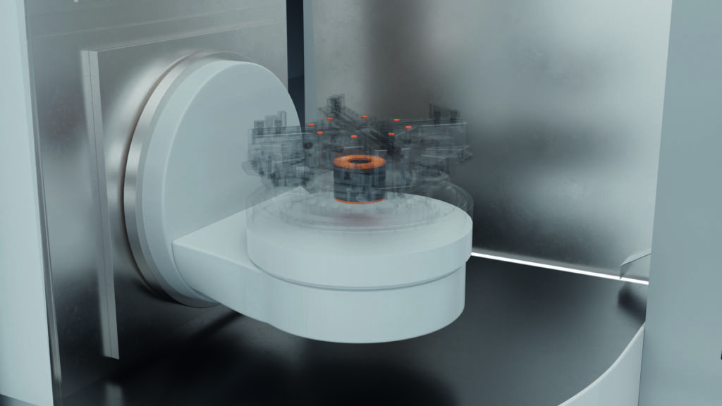 Die Radialkoppler wurden insbesondere f&uuml;r Maschinen entwickelt, bei denen auf eine mobile Maschinenkomponente bzw. eine rotierende Welle die &Uuml;bertragung von Energie und Signalen erfolgen soll.