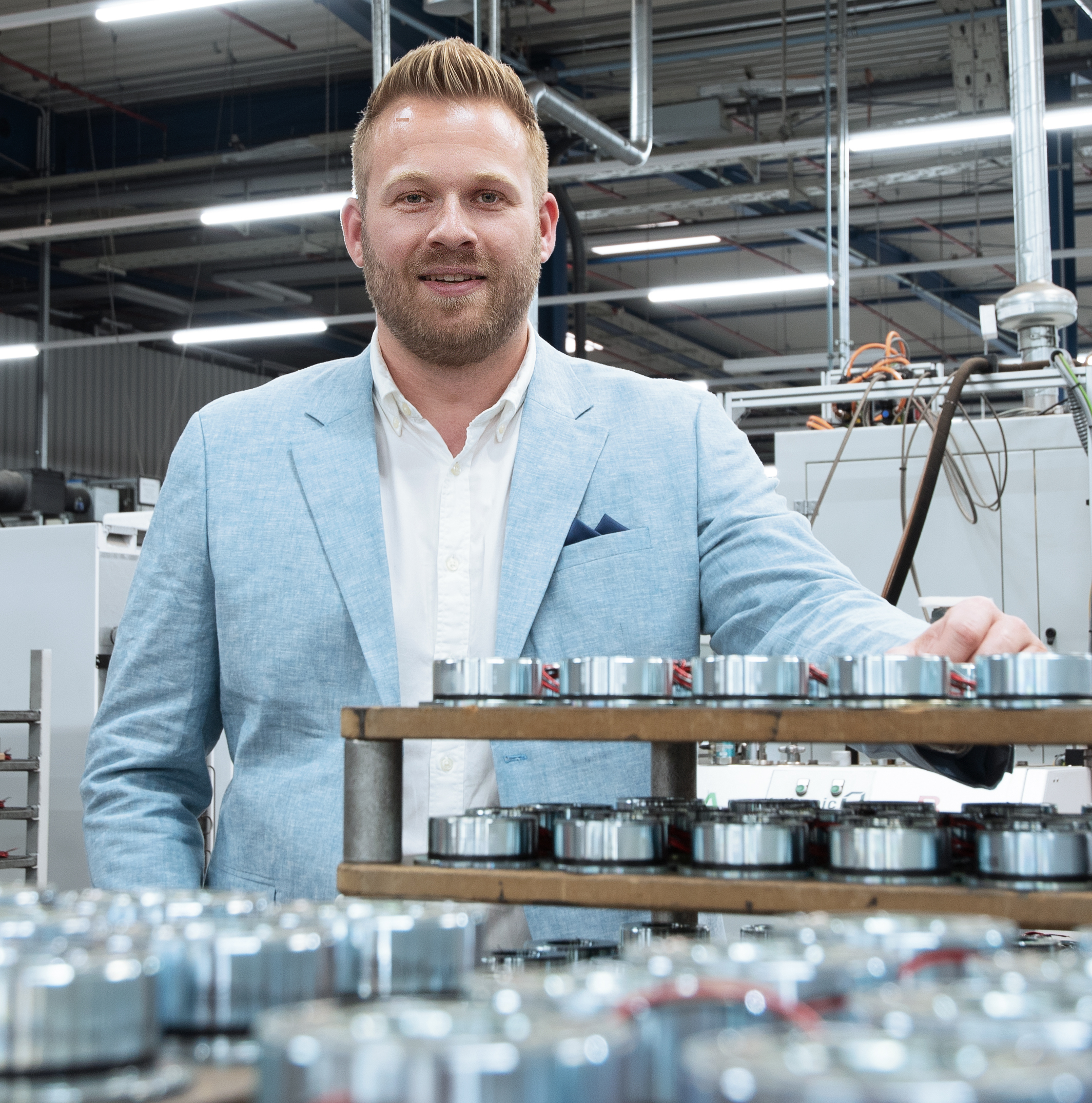 Kevin Zysk ist seit dem 1. Juli 2024 neuer Vertriebsleiter Bremsen und Kupplungen bei KEB Automation.