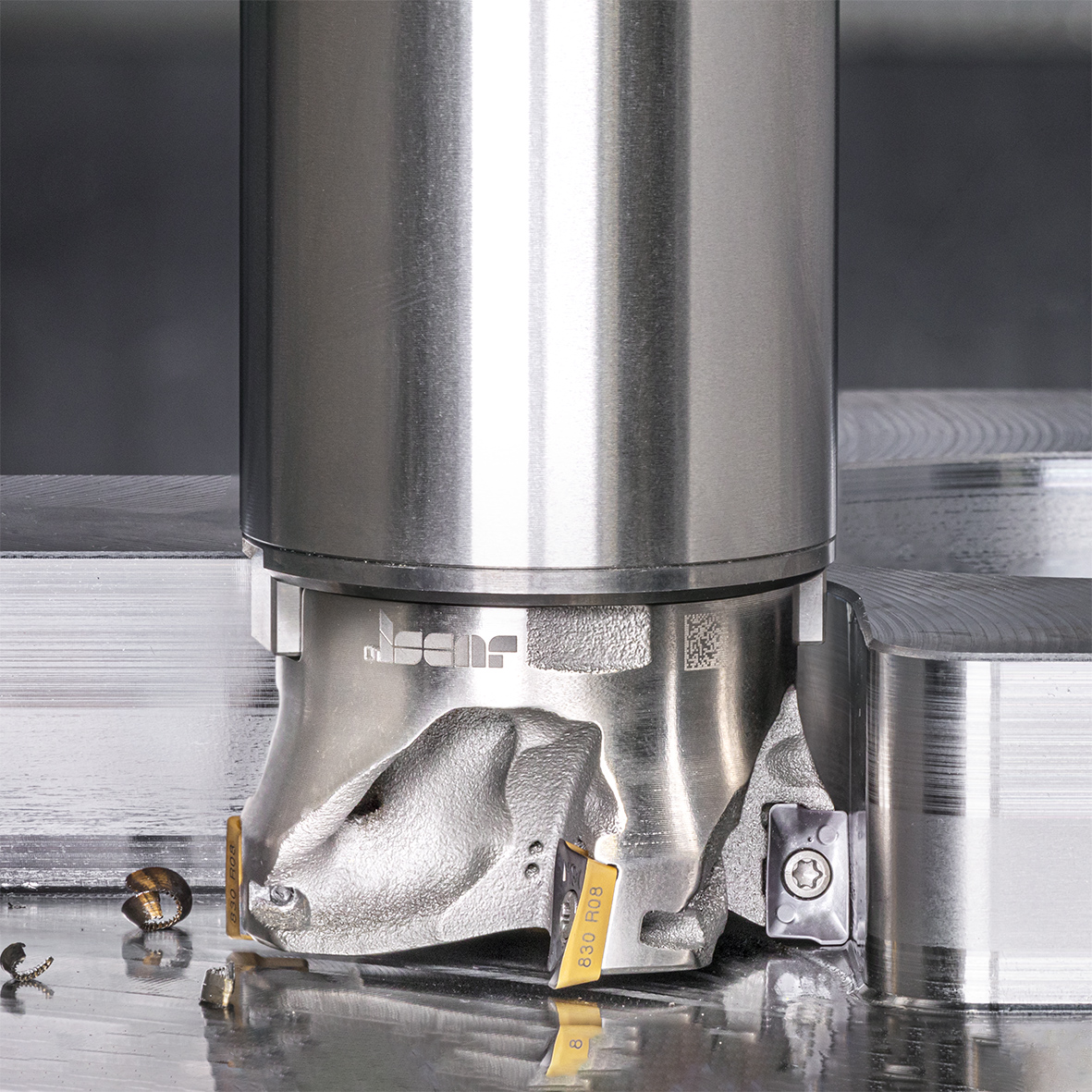 Mittels 3D-Druck hergestellte Fräskörper