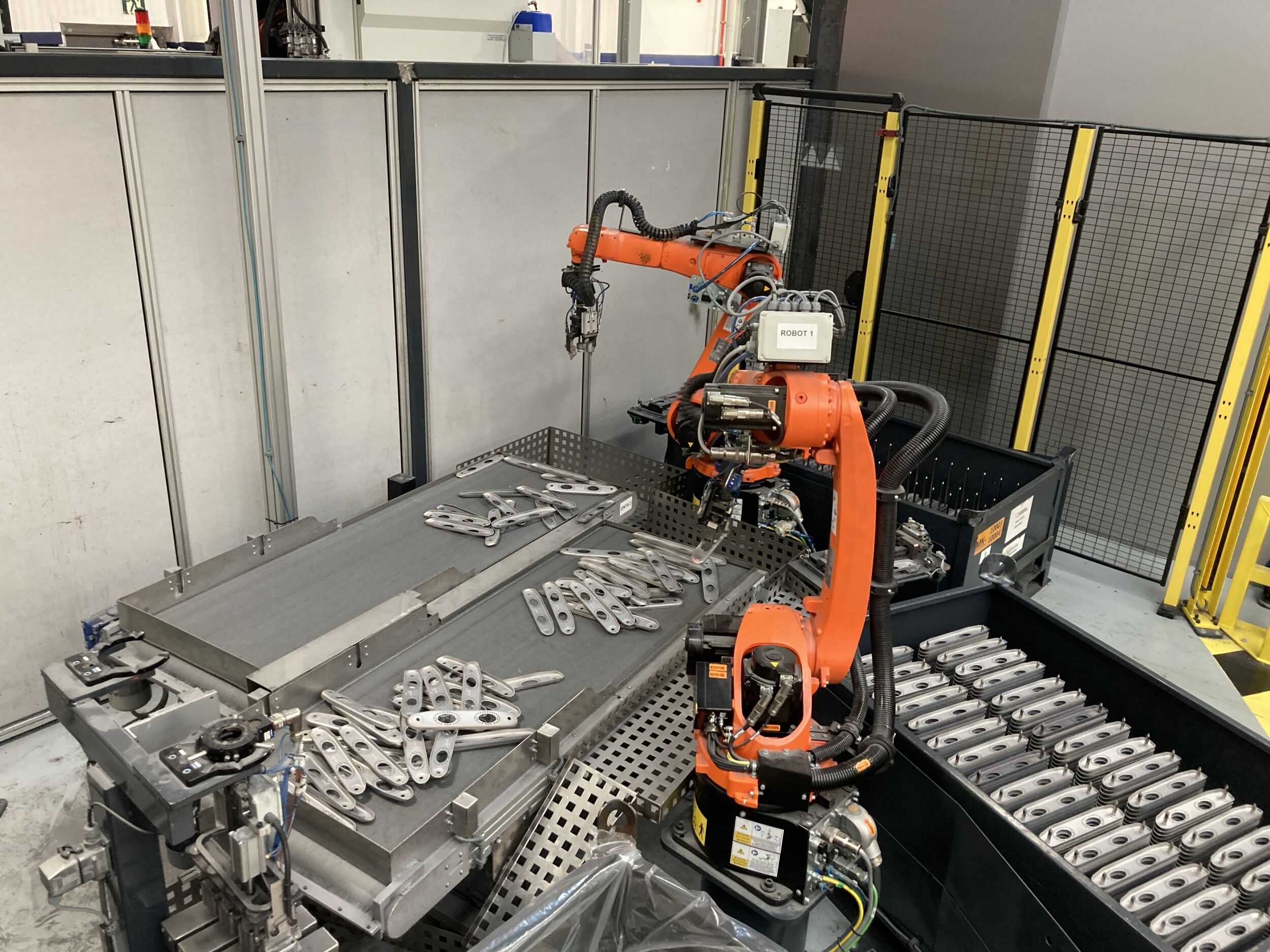 Mit 3D-Vision Teile präzise palettieren