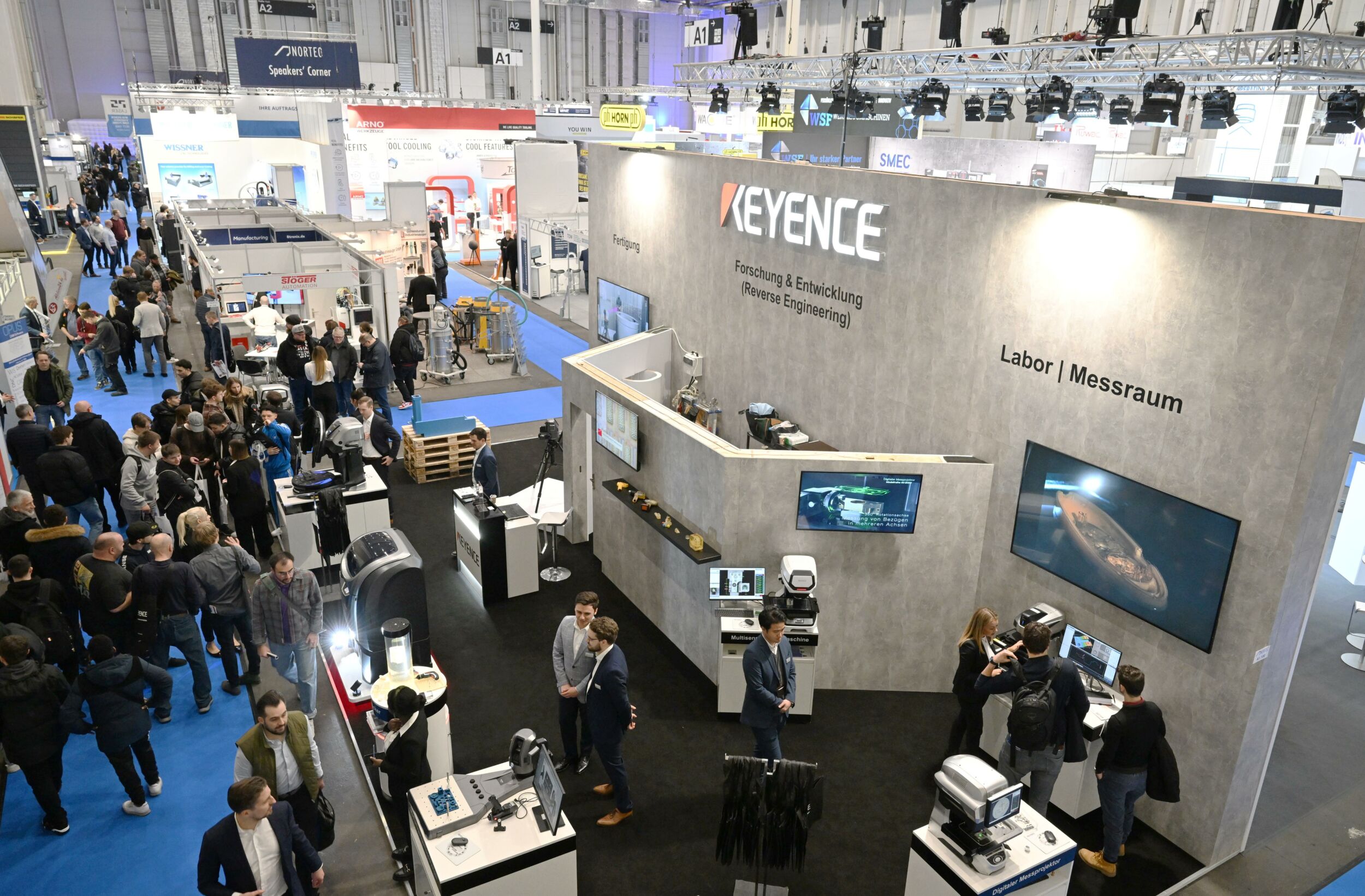Nortec - Fachmesse für Produktion 'Produktion. Innovation. Zukunft.' - vom 3. bis zum 5. Februar 2026 findet die Nortec auf dem Messegelände Hamburg statt.