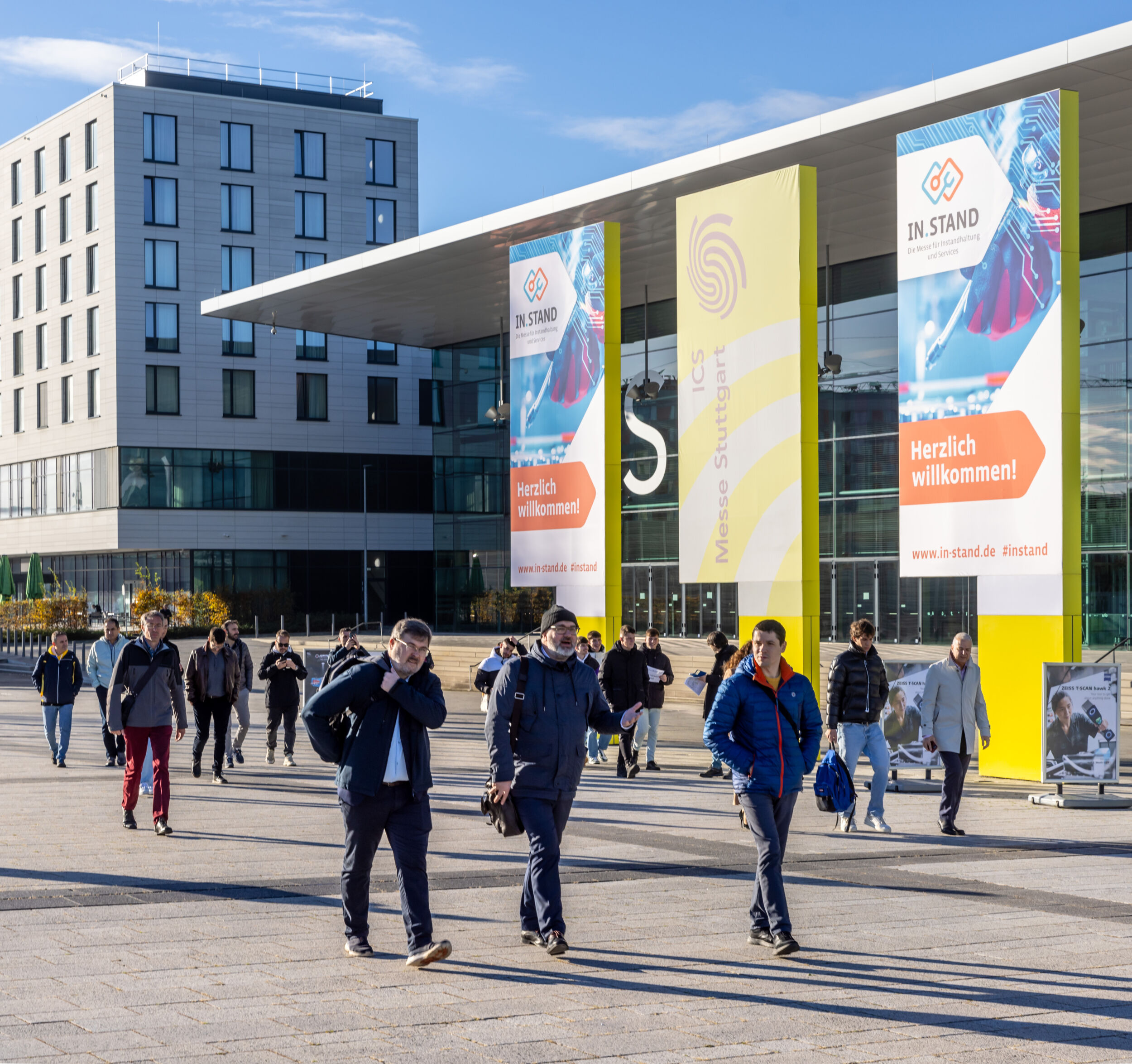 In.Standhaltung plus parallel stattfindende Events