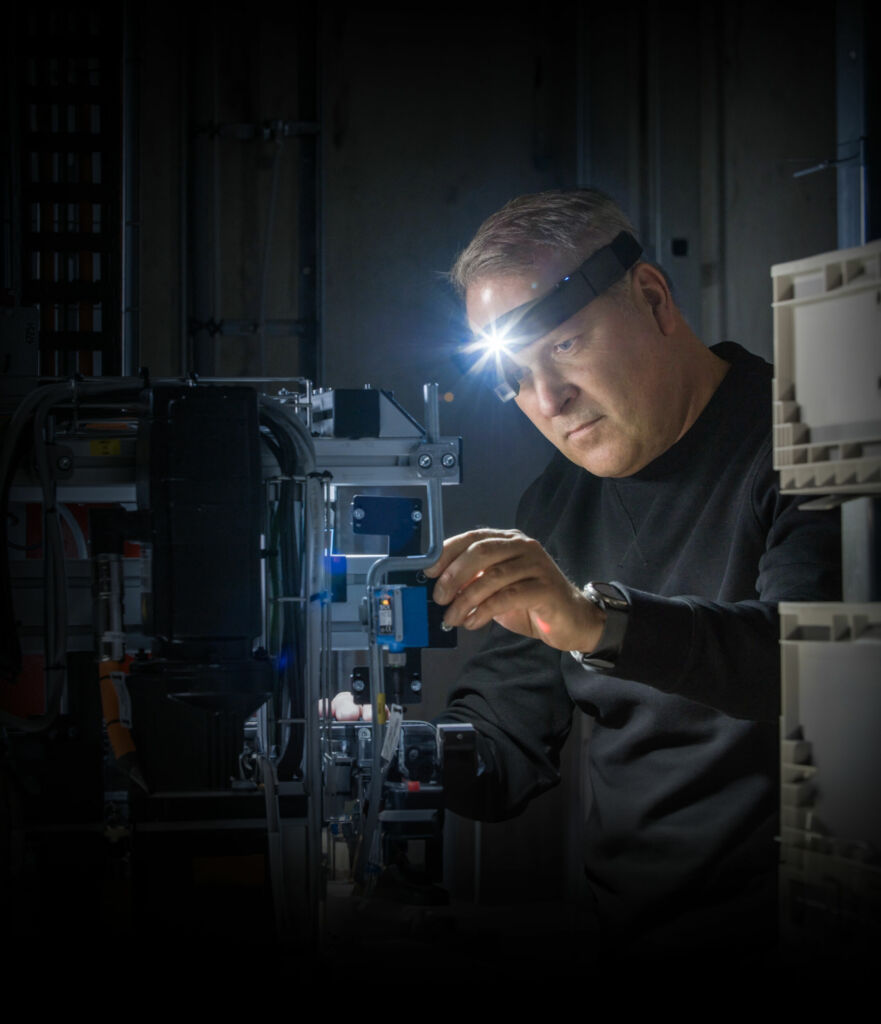 Die Datenbrille Arc 2 wiegt lediglich 179g und kommt 
ohne Installationsaufwand aus.