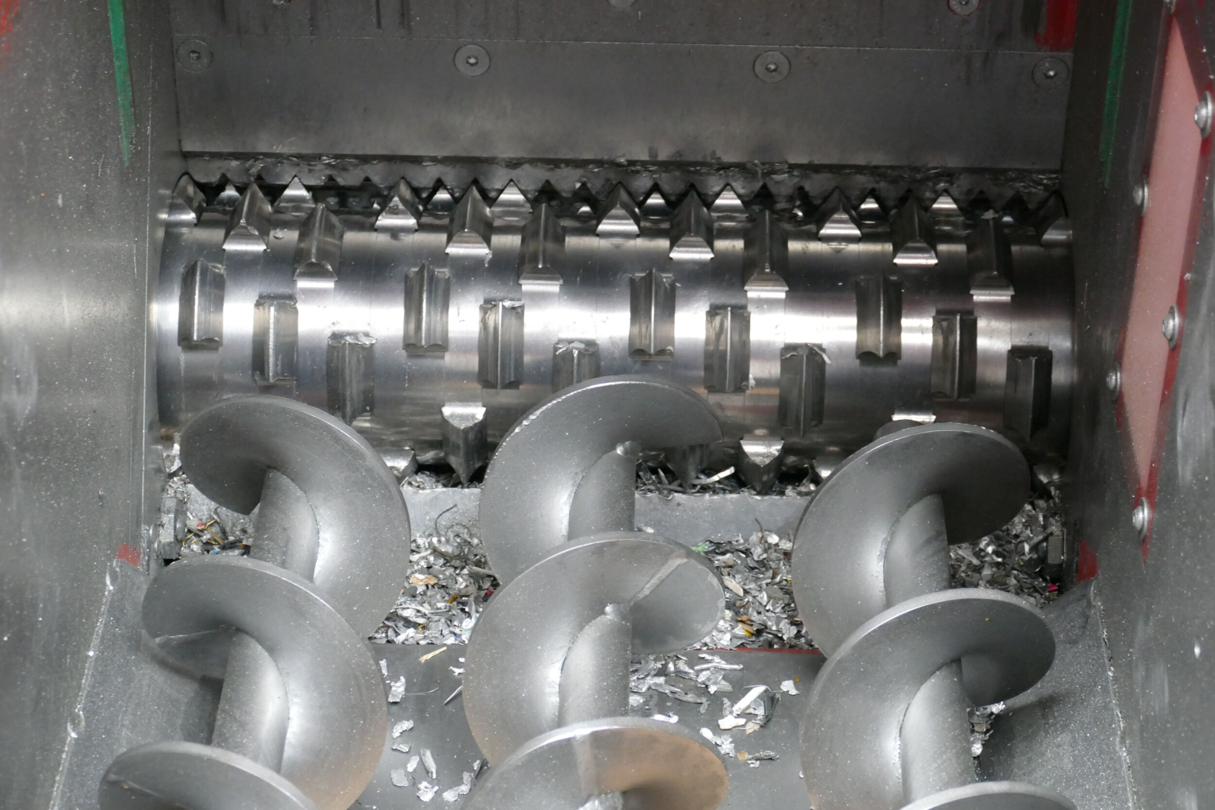 Metallspäne platzsparend zerkleinern