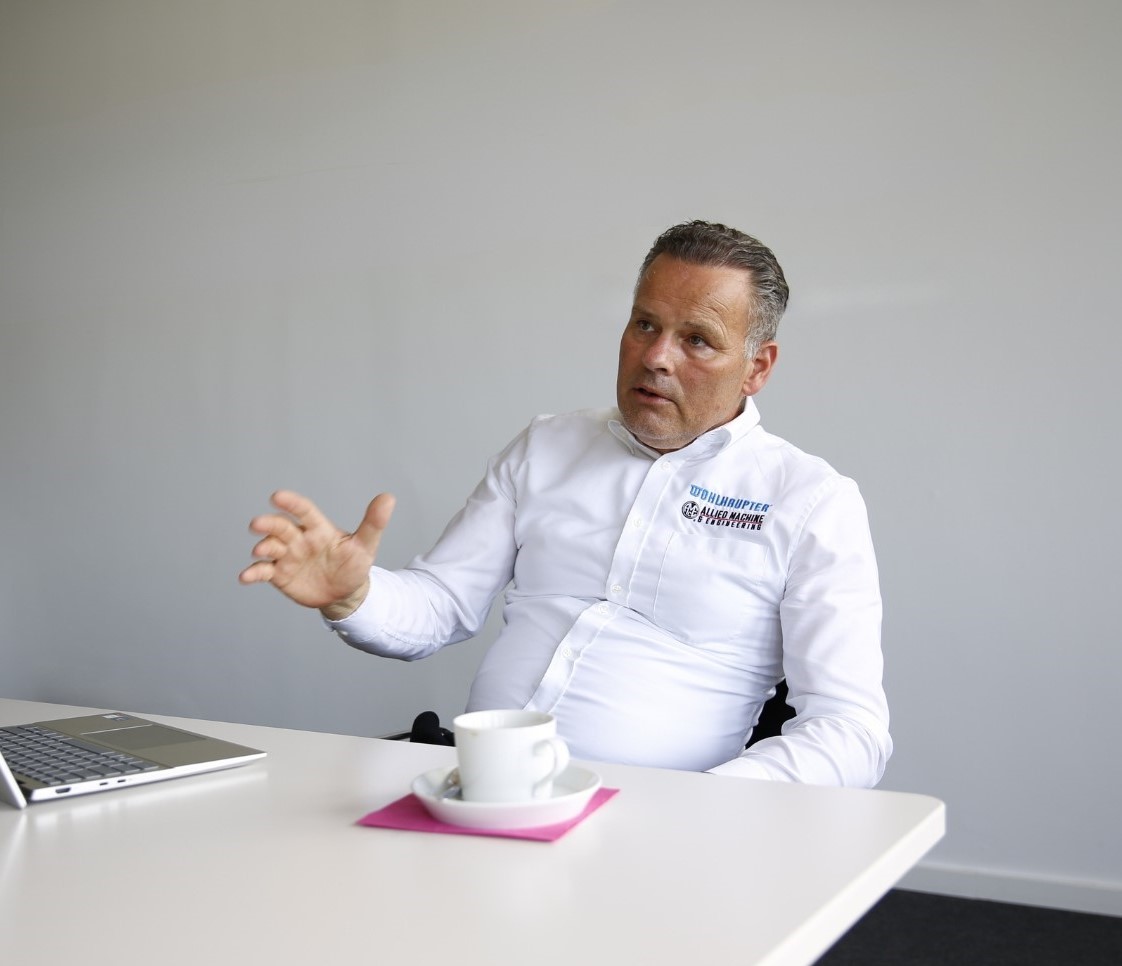 Gesch&auml;ftsf&uuml;hrender Gesellschafter Frank-M. Wohlhaupter: "Trotz aller Probleme, die der Standort Deutschland haben mag, halten wir ihn f&uuml;r geeignet: Hier sind die Menschen mit ihrem Knowhow, hier sind die Kunden, hier k&ouml;nnen wir effizient und effektiv produzieren."