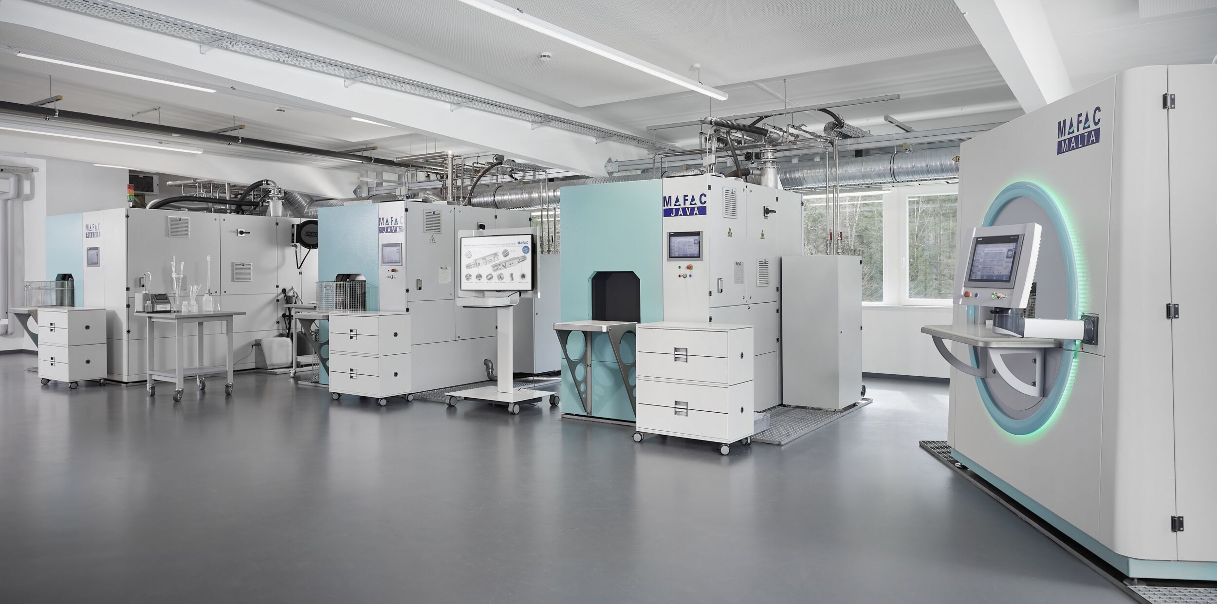 Blick in das Mafac Kundencenter