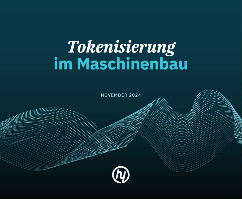 2024 VDMA Tokenisierung im Maschinenbau