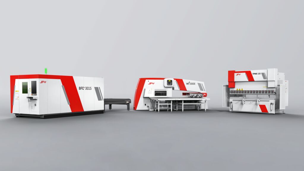 Robuste Maschinen, lokaler Service: JFY bietet eine neue Alternative im Einstiegssegment f&uuml;r Laser- und Biegemaschinen.