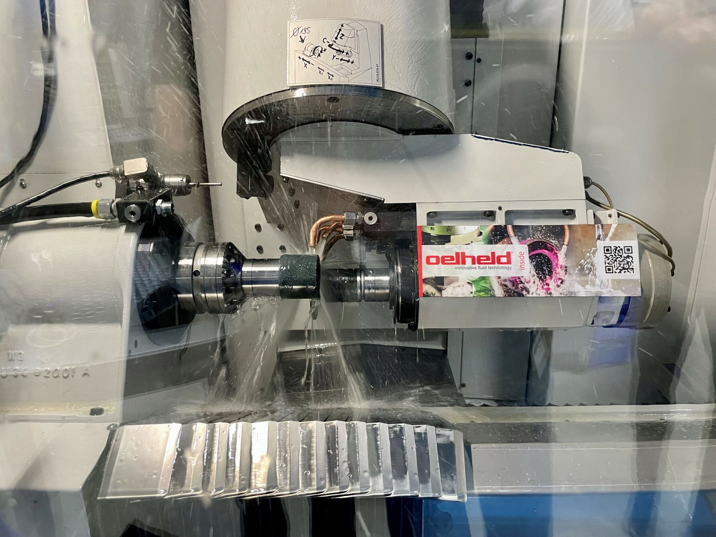Pr&auml;wema aus Eschwege setzt bei seinen Schleifbearbeitungen unter anderem auf das Hochleistungsschleif&ouml;l SintoGrind TC-X 630 von Oelheld.