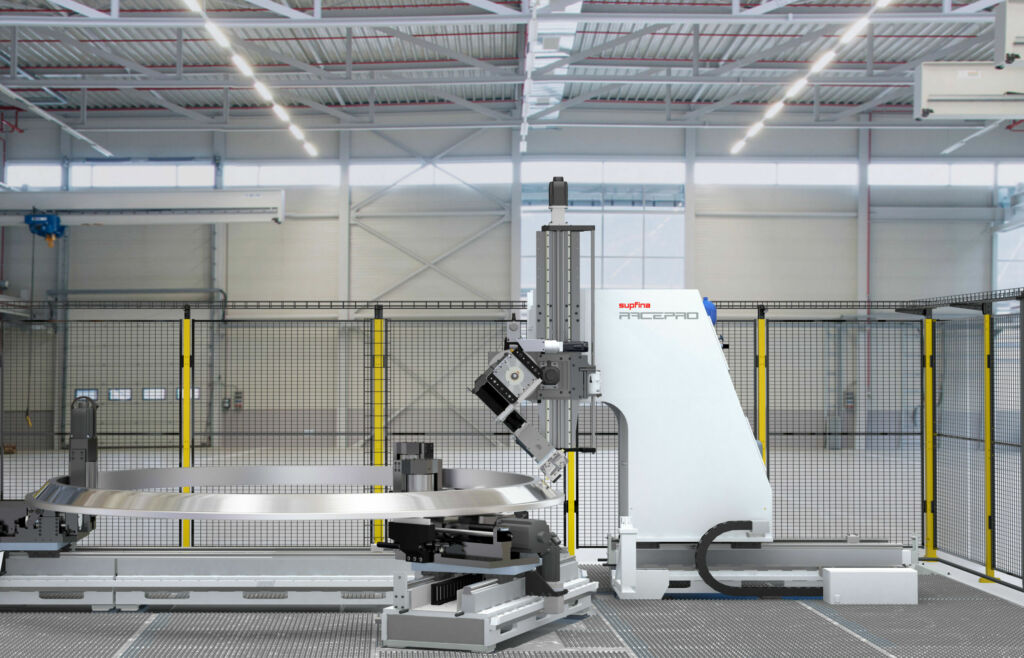 Innovationsschub: Supfina RacePro 4000 für Lagerringe bis 4.000mm Durchmesser