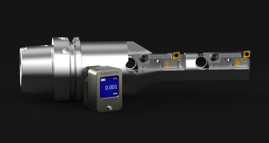 Auch die Feinbohr-Kurzklemmhalter ES-Bore lassen sich mit zus&auml;tzlicher 3E Tech+ Funktionalit&auml;t ausstatten.