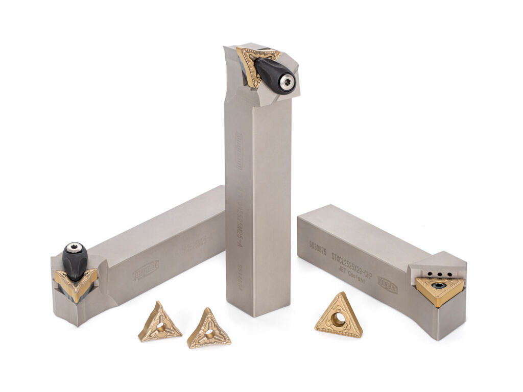 Ein unschlagbarer Vorteil des AddMultiTurn-Systems liegt in seiner Vielseitigkeit: Das 'Multitalent' vereint Vorw&auml;rts- und R&uuml;ckw&auml;rtsdrehen (Schlichten bzw. Schruppen mit Hochvorschub), Profilieren sowie Plandrehen in einem einzigen Werkzeug.