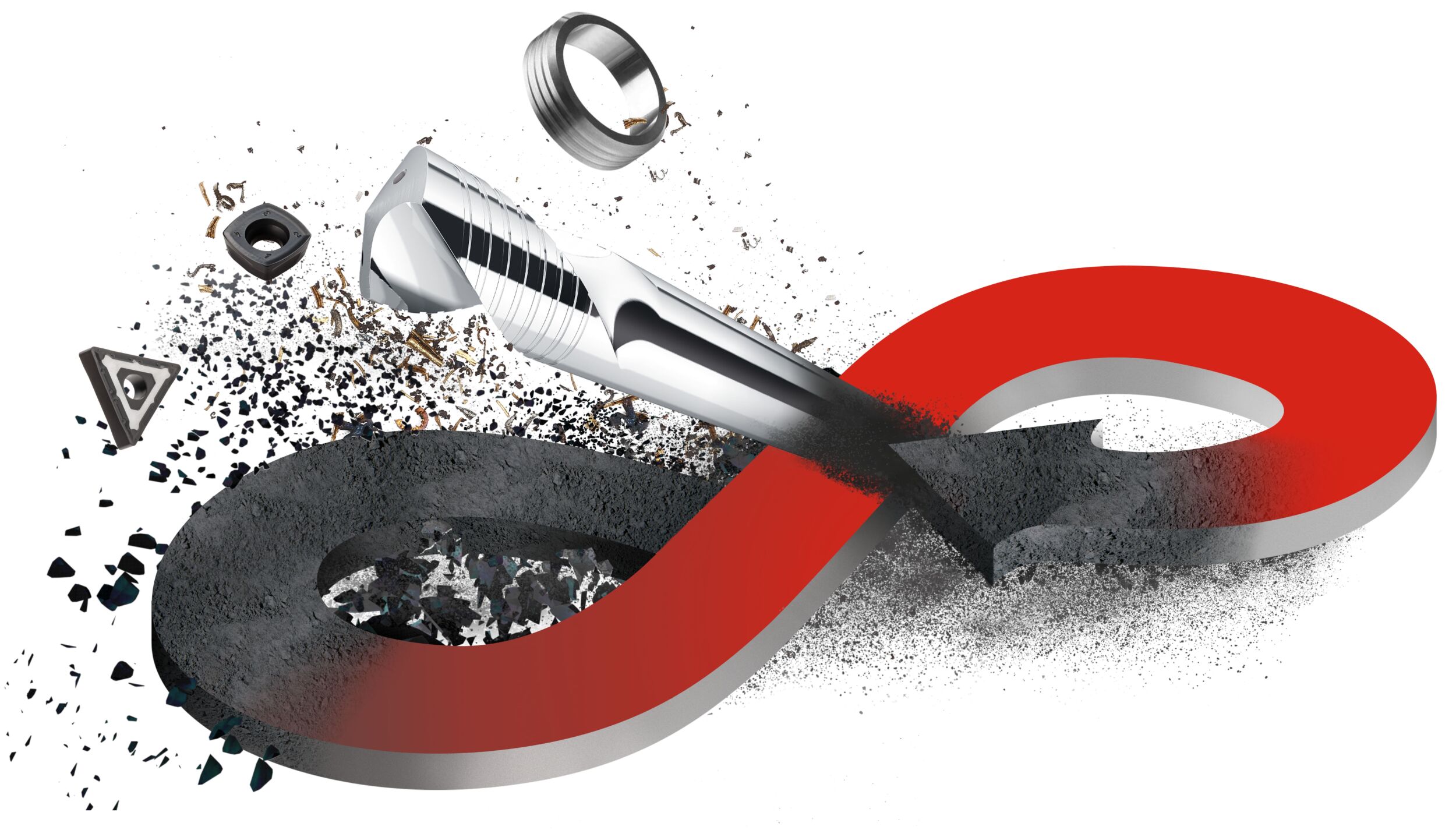 Durch innovative Recyclingverfahren gelingt es Ceratizit, Hartmetallprodukte nach Gebrauch in wiederverwertbares Pulver umzuwandeln, aus dem schließlich wieder hochwertige Zerspanungswerkzeuge entstehen.