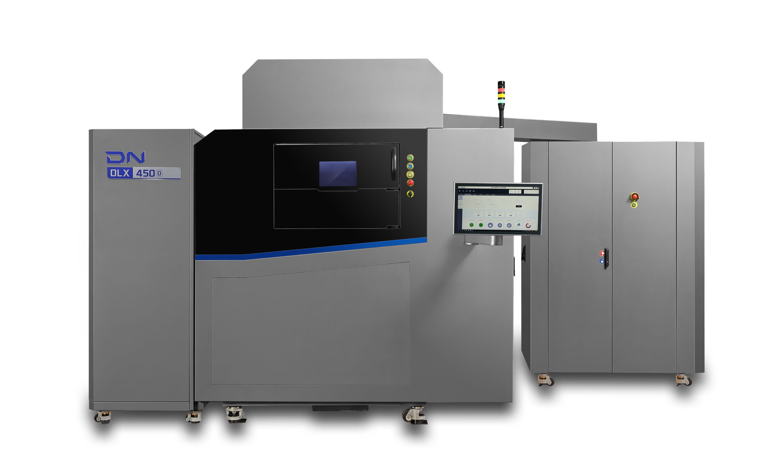 Das Flaggschiff der neuen Sparte Additive Manufacturing ist der 3D-Metalldrucker DLX 450D.