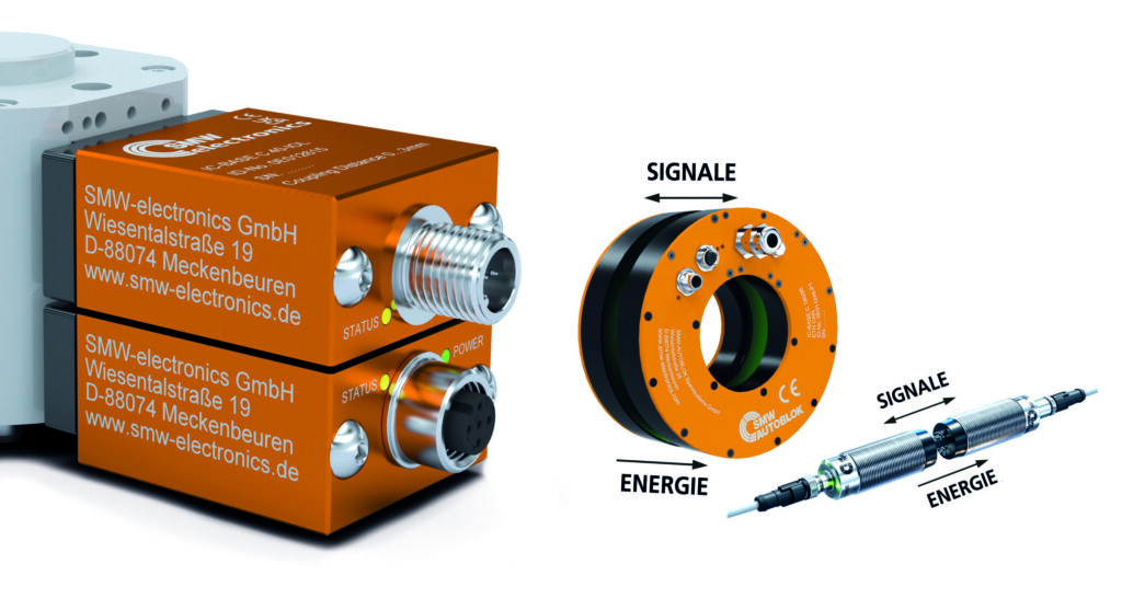 Die induktiven Koppelsysteme von SMW realisieren den Schritt zur automatisierten Werkst&uuml;ckbearbeitung in der digitalen Fabrik. 