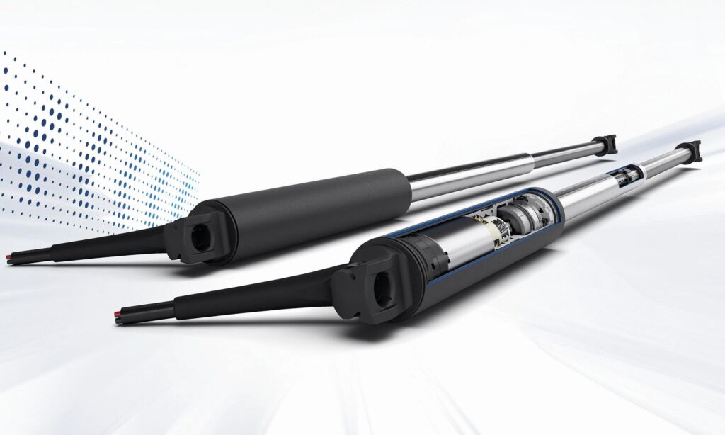 'Industrial Powerise'Antriebe sind mit 
Spindelsteigungen von 2 bis 
25mm erh&auml;ltlich und er&ouml;ffnen durch 
einfache Integration sowie komfortable 
Funktion neue Anwendungsm&ouml;glichkeiten. 