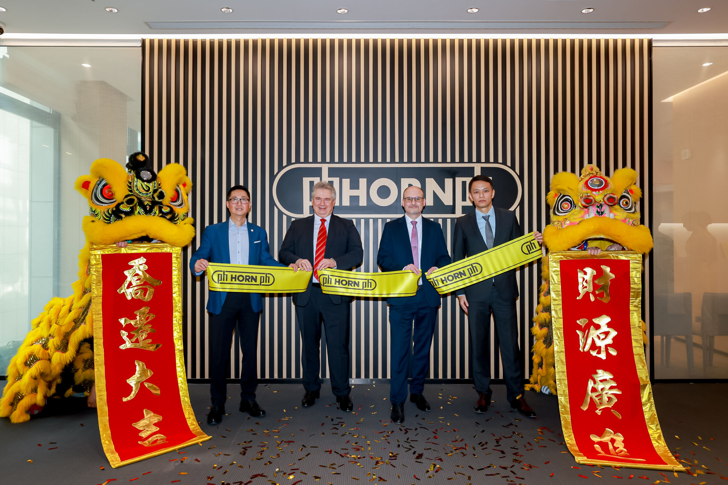 Der Umzug der Horn (Shanghai) Trading Co. Ltd. markiert einen weiteren wichtigen Schritt f&uuml;r das Wachstum des Unternehmens in China und ist zugleich ein klares Bekenntnis zum Standort.