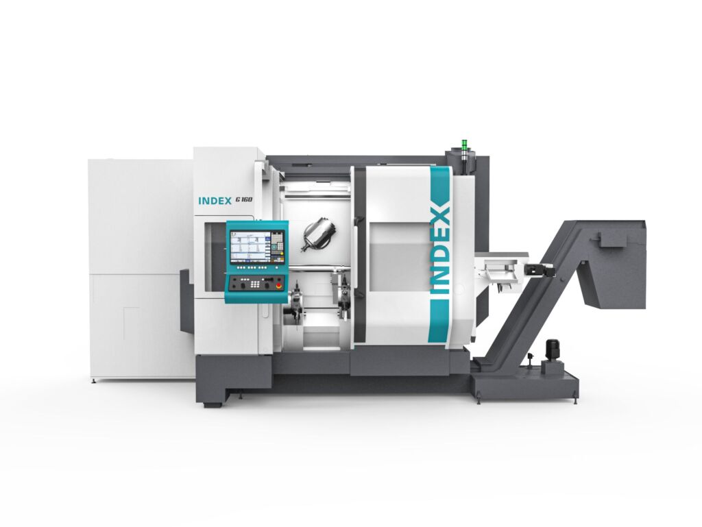 Das Dreh-Fr&auml;szentrum Index G160 ist als eine der beiden Weltpremieren auf der absolut lohnenswerten Veranstaltung zu sehen.