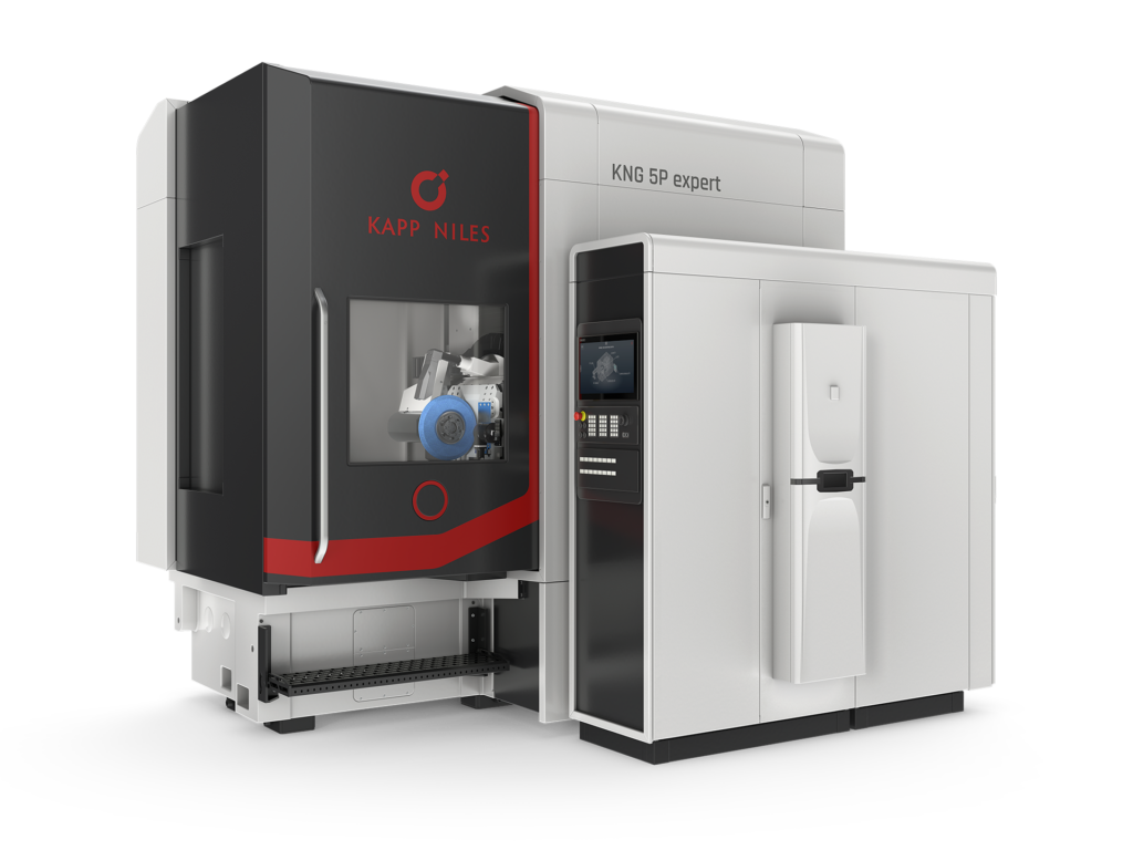 Kapp Niles bringt die neue Profilschleifmaschine KNG 5P expert auf den Markt. 