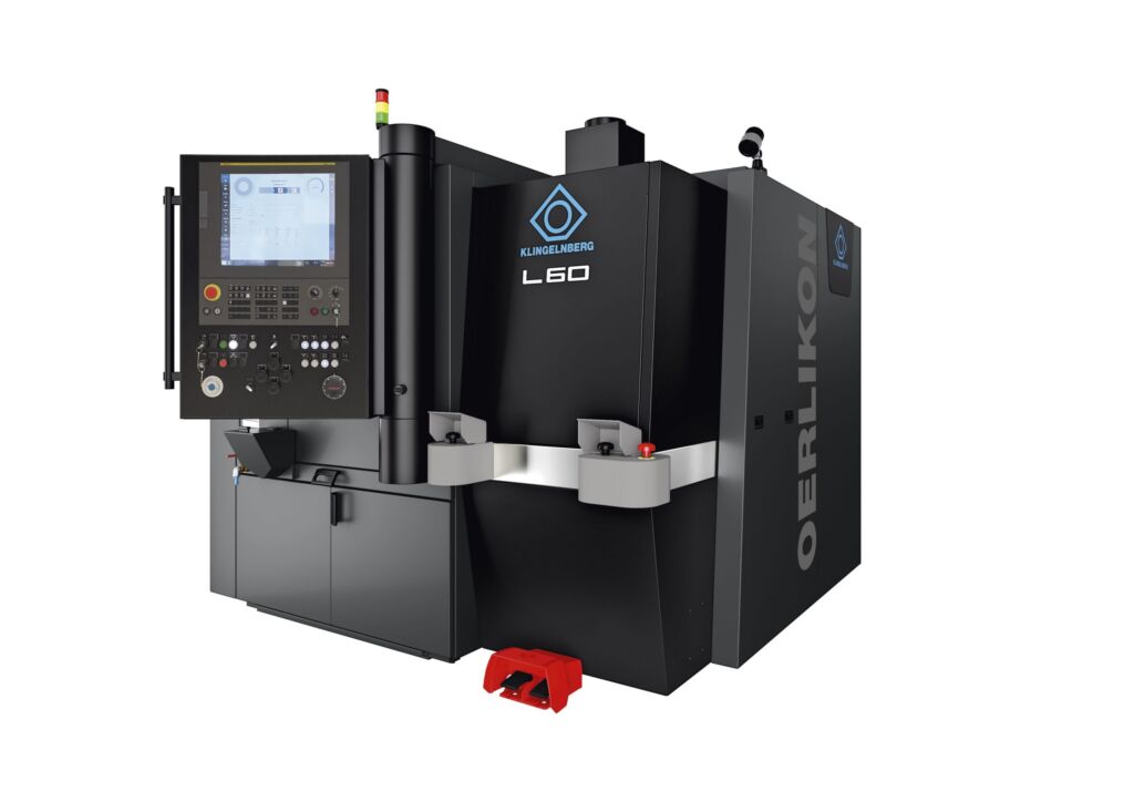 CNC-Maschine L60 von Klingelberg f&uuml;r das hocheffiziente L&auml;ppen von Spiralkegel- und Hypoidrads&auml;tzen. 