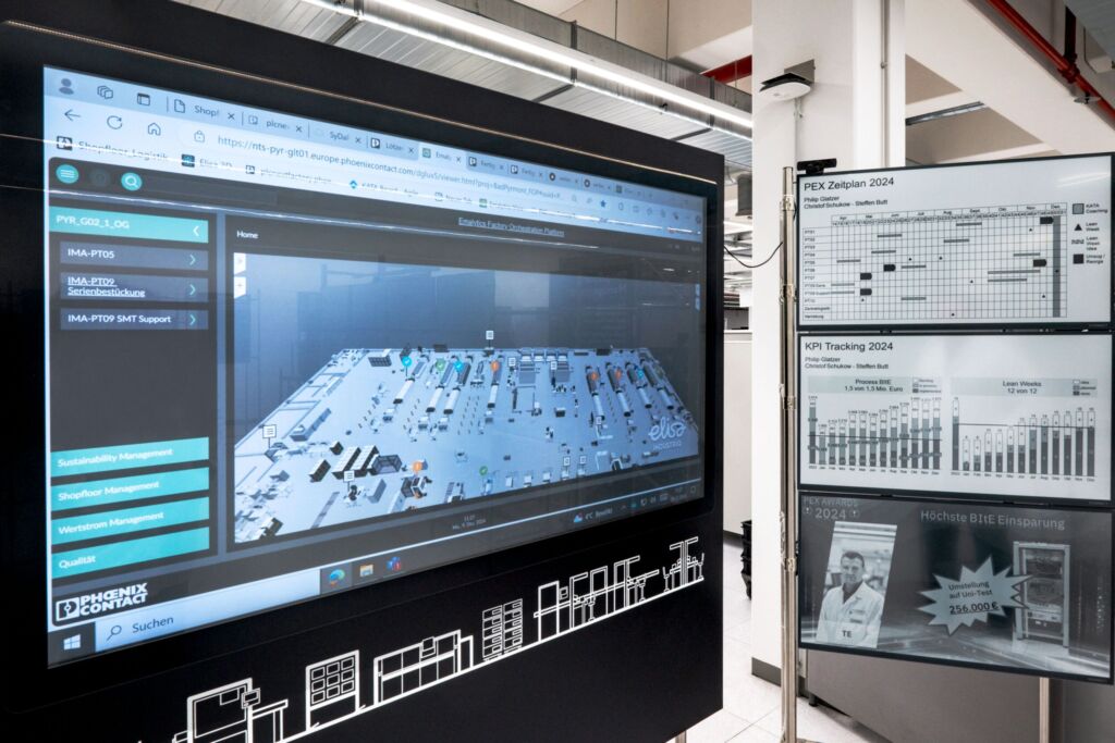 Die Arbeit mit digitalen Zwillingen tr&auml;gt dazu bei, Produktionen effizienter und nachhaltiger betreiben zu k&ouml;nnen. 