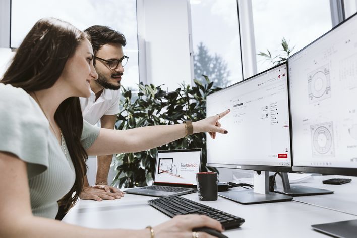 ToolSelect liefert Nutzern schnell und einfach Vorschläge für kombinierte Werkzeuglösungen.