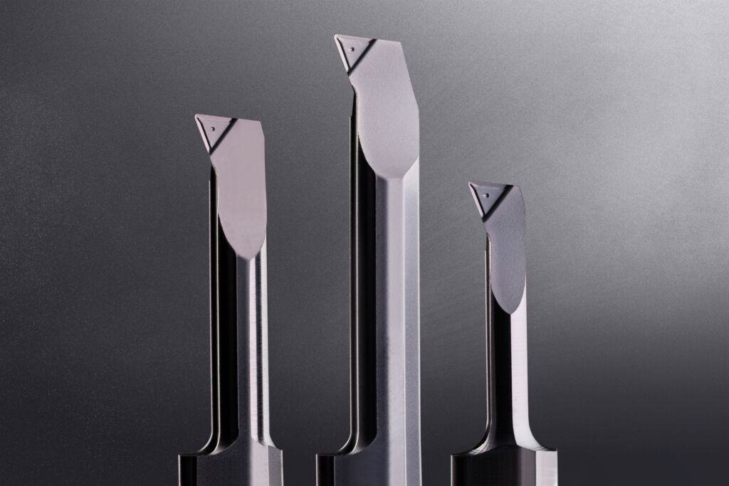 Horn-Supermini mit gesinterter Spanformgeometrie: Das Werkzeug bietet aufgrund der guten Spankontrolle eine hohe Prozesssicherheit. 