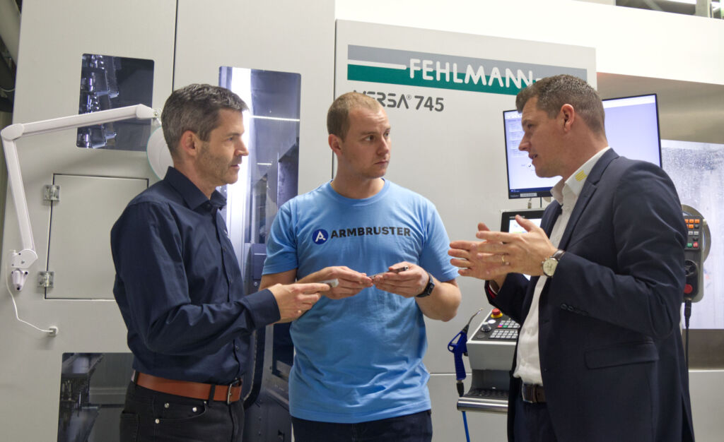 In enger Abstimmung entwickelten die Mitarbeiter von Armbruster, Cellro und Fehlmann eine passgenaue L&ouml;sung f&uuml;r die Medizintechnikfertigung. 