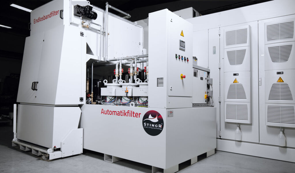 Die Mehrstufenfiltration kommt insbesondere bei großen Schmutzmengen zur Anwendung.