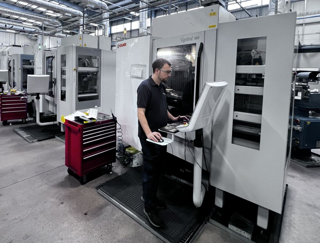 Die Vollmer VGrind hat sich 
bei Exactaform als leistungsstarke L&ouml;sung f&uuml;r die Pr&auml;zisionsbearbeitung von Hartmetallwerkzeugen etabliert. 
