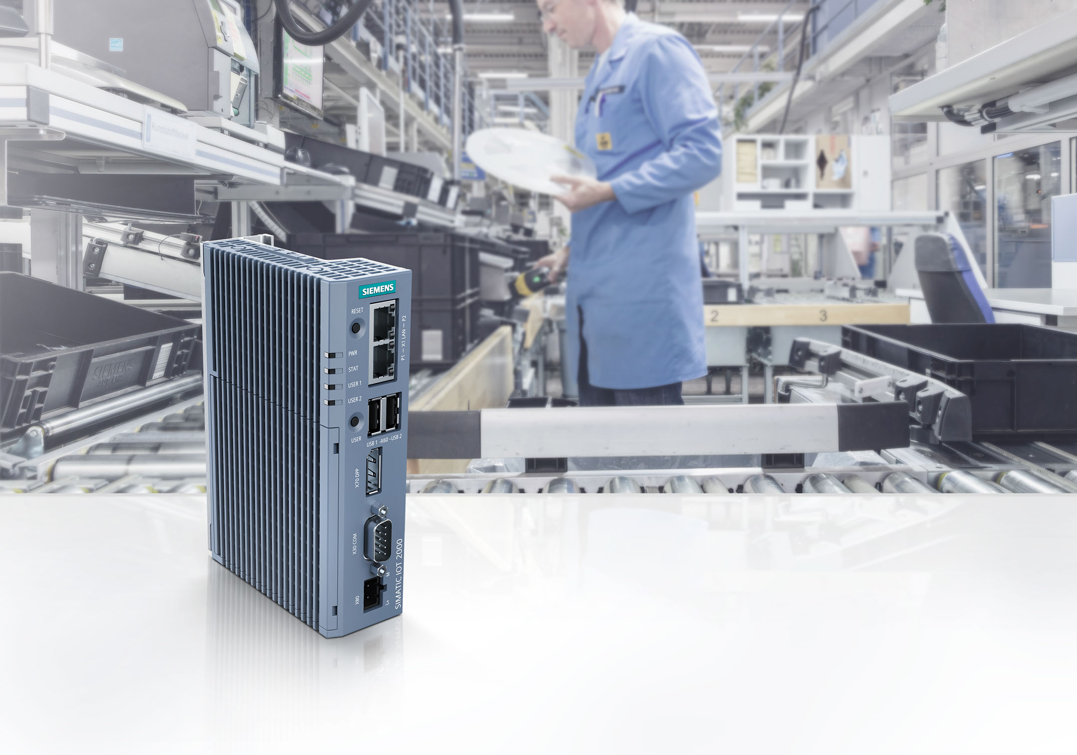 Gateway zwischen
Cloud, IT und Fertigung