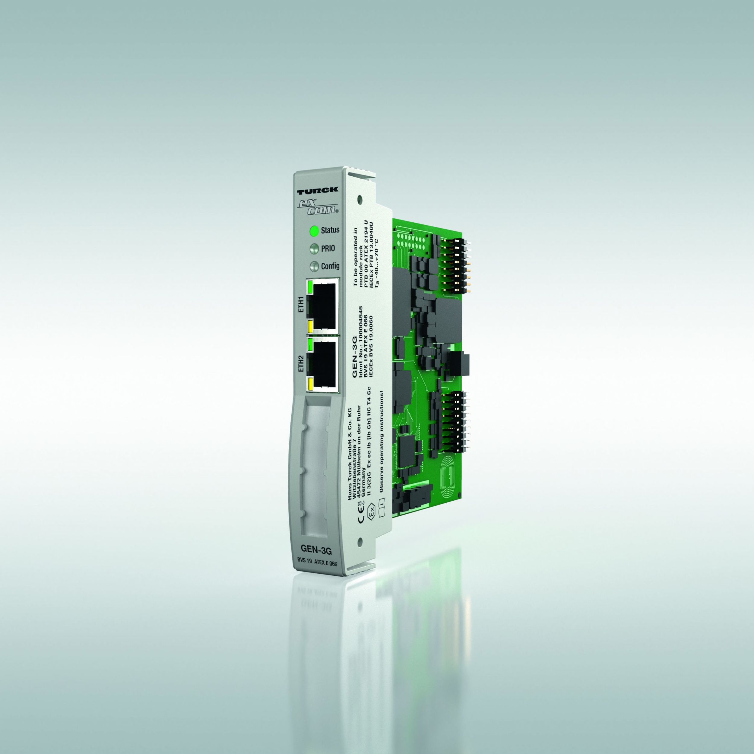 Ethernet-Gateway für Ex-Bereiche