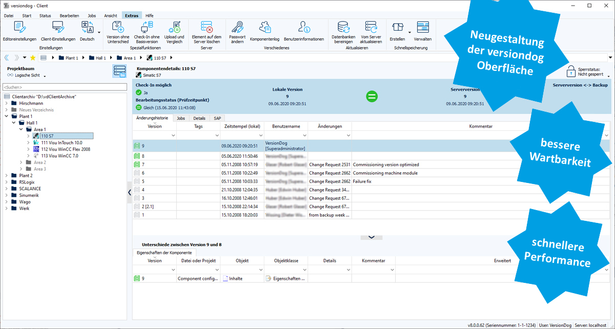 Update für Versionierungs-Tool